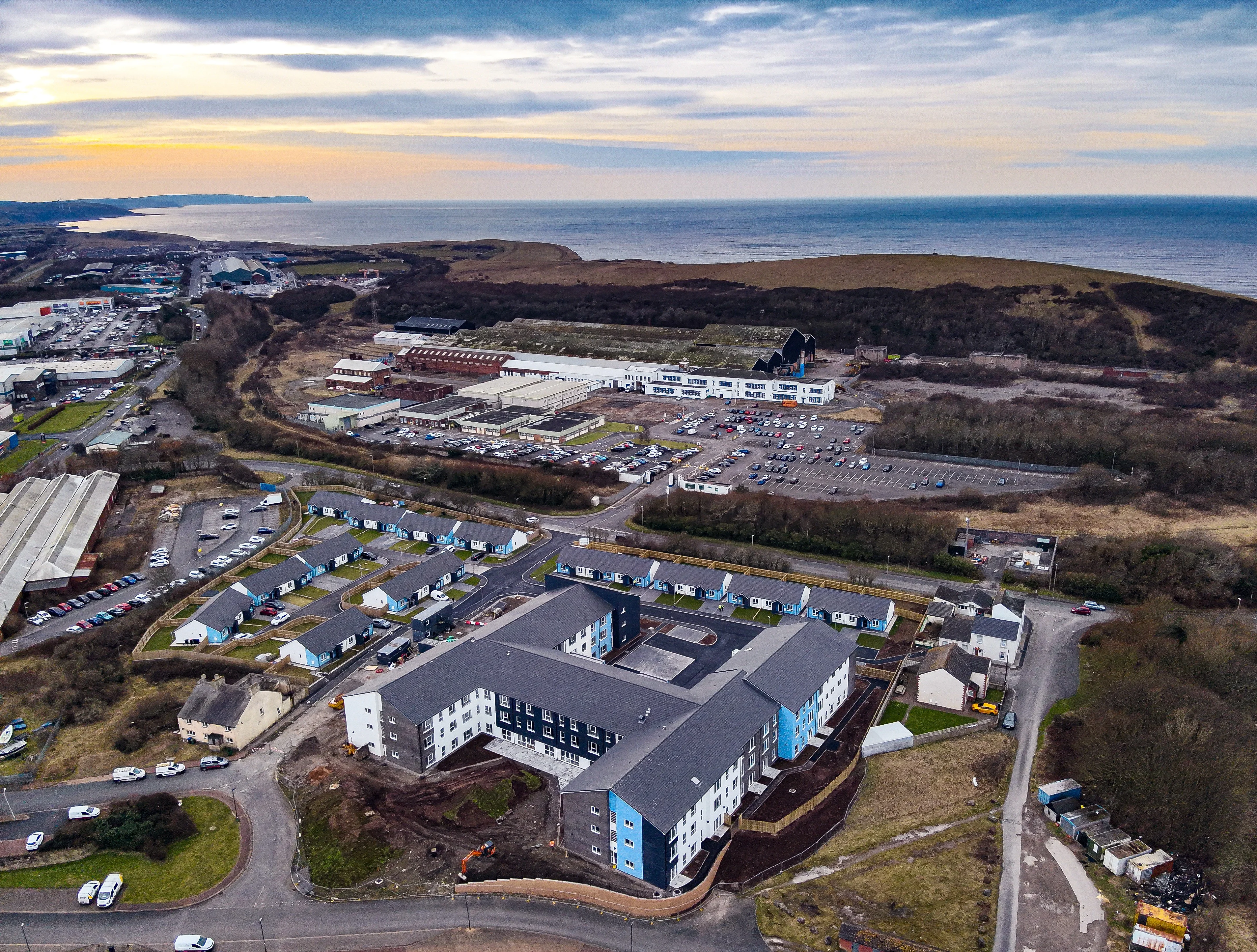 Drone Footage Captures White Ox Way Progress